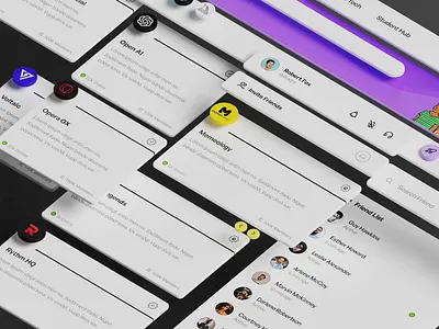Messaging Social Platform Dashboard UI ReDesign (Discord) 3d clean corporate creative dashboard dashboard design design discord intorque minimal motion platform product product design saas social platform ui uiux ux web3