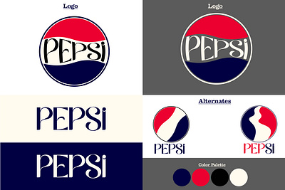 pepsi rebrand branding design dribbbleweeklywarmup graphic design illustrator logo logo design pepsi rebrand rebranding vector weekly warmup