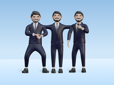 3D Men Character 3ddesign 3drendering 3ddesign