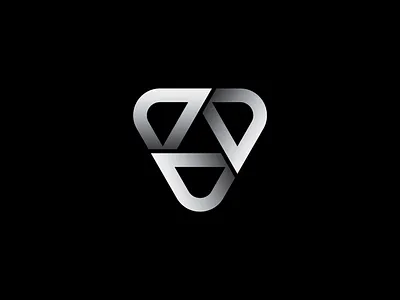 Triangle brand identity branding graphic design logo logo designer logo mark mark motion negative space simple logo triangle