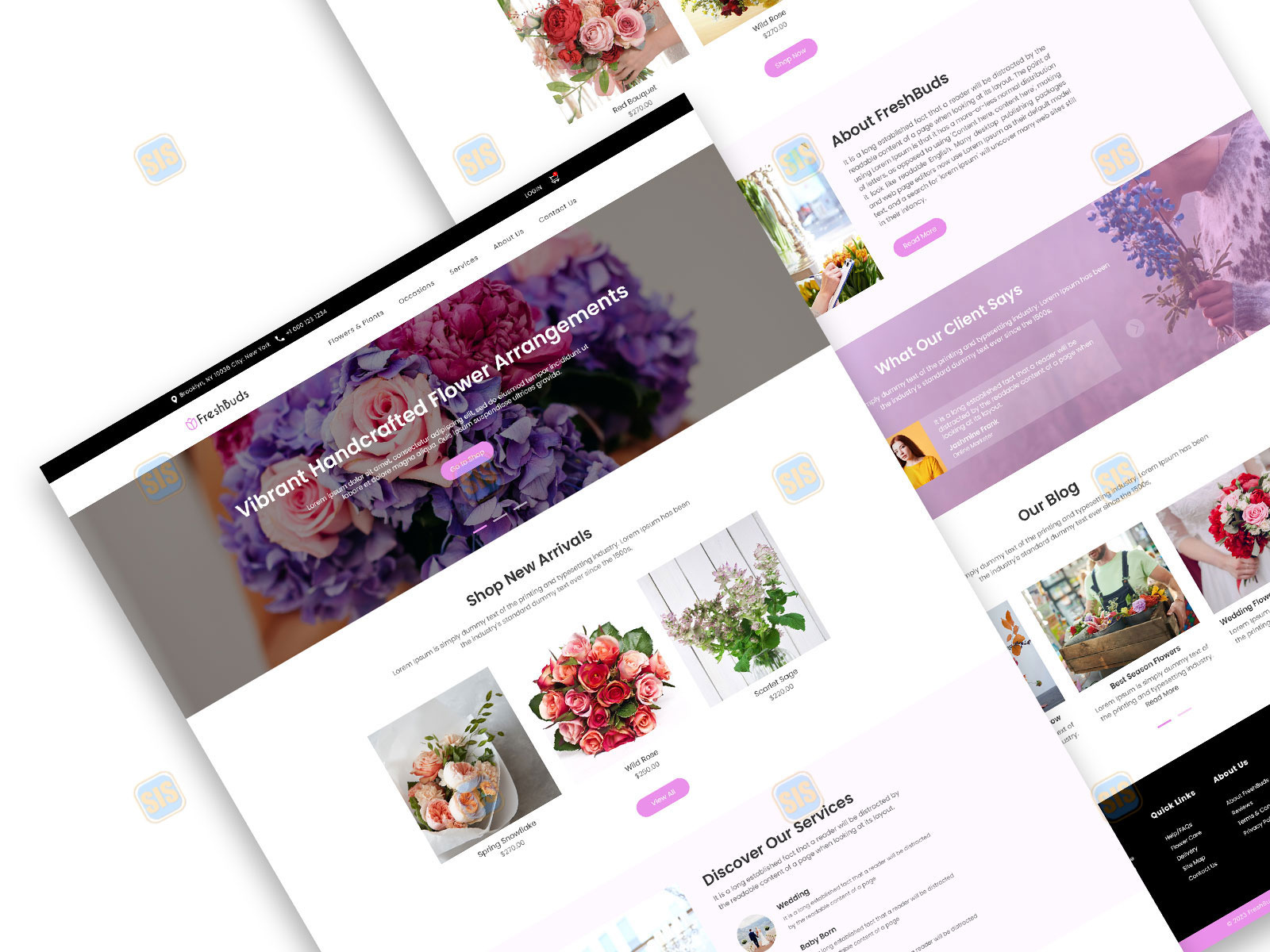 Example of Wordpress Website Design Services