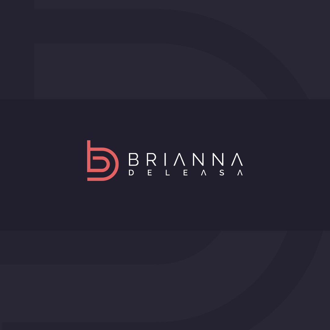 Updated Personal Branding for Brianna Deleasa design logo