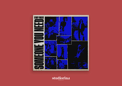 Sticky Fingers - Someone you need Coverart by Studiorina albumcover artwork brand branding cover coverart design graphic design merch music