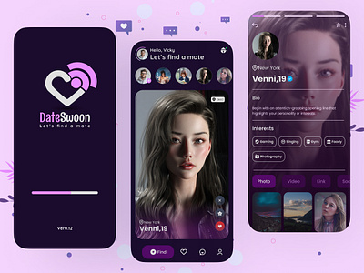 A Dating App Challenge with AI Matchmaking" design challenge