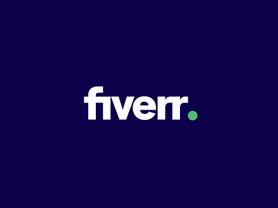 Fiverr Logo Animation 2d 2d animation after effects animated lgoo animation branding circles design dots fiverr graphic design icon illustration lettering logo logo animation motion design motion graphics typography ui