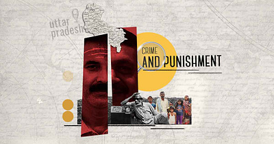 Crime and Punishment art collage graphic design illustration india news photoshop politics