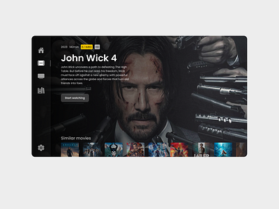 DailyUI #025 ~ TV app 025 app dailyui dailyui 025 design movie movies tv tvapp ui ux