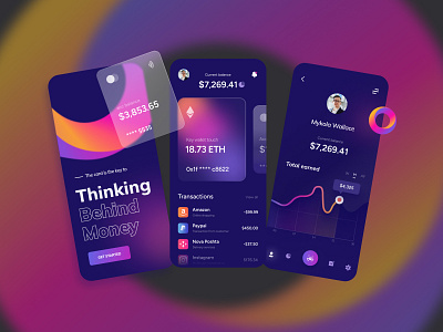 Banking Service Mobile App UI appdesign banking build 1.0 design designdrug finance interfacedesign ui uidesign uiux