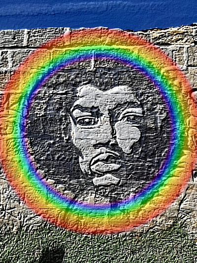 Psychedelic Graffiti Jimmy Hendrix graffiti graffiti art jimmy hendrix streetart