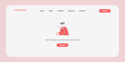 404 Page Daily - UI 02 404 page daily ui design error page
