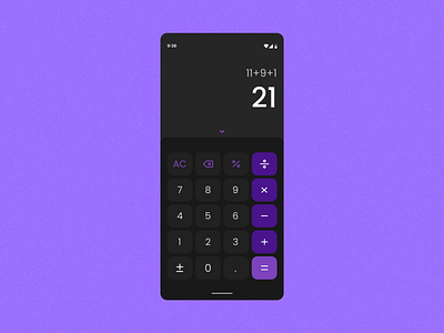 Calculator Ui Design - Ui004 calculator dailyui design modern ui ui004