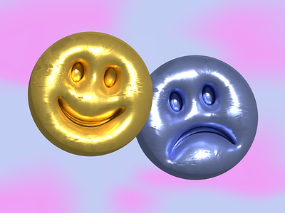:) ): 3d design emoji graphic design icon illustration