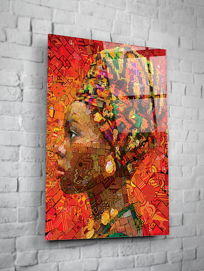 Mosaic - African Woman #1