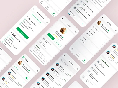 Healthcare App - Doctor's App design doctor app doctor appointment app doctor booking app freelancer healthcare app medical app mobile app development nurse app ui ux designer web design