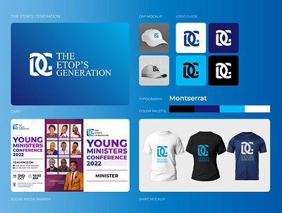 THE ETOP'S GENERATION BRAND IDENTITY branding christian church design graphic design logo