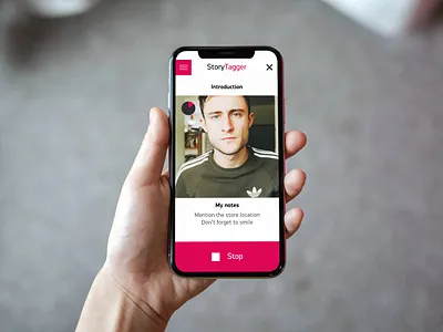 UI design + UX review for the guided storytelling app app app design ui ui design ux video app