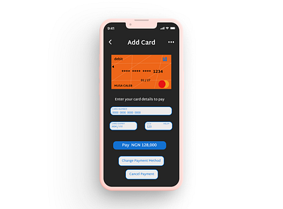 Credit Card Checkout #dailyui #ui #002 #creditcardcheckout ui