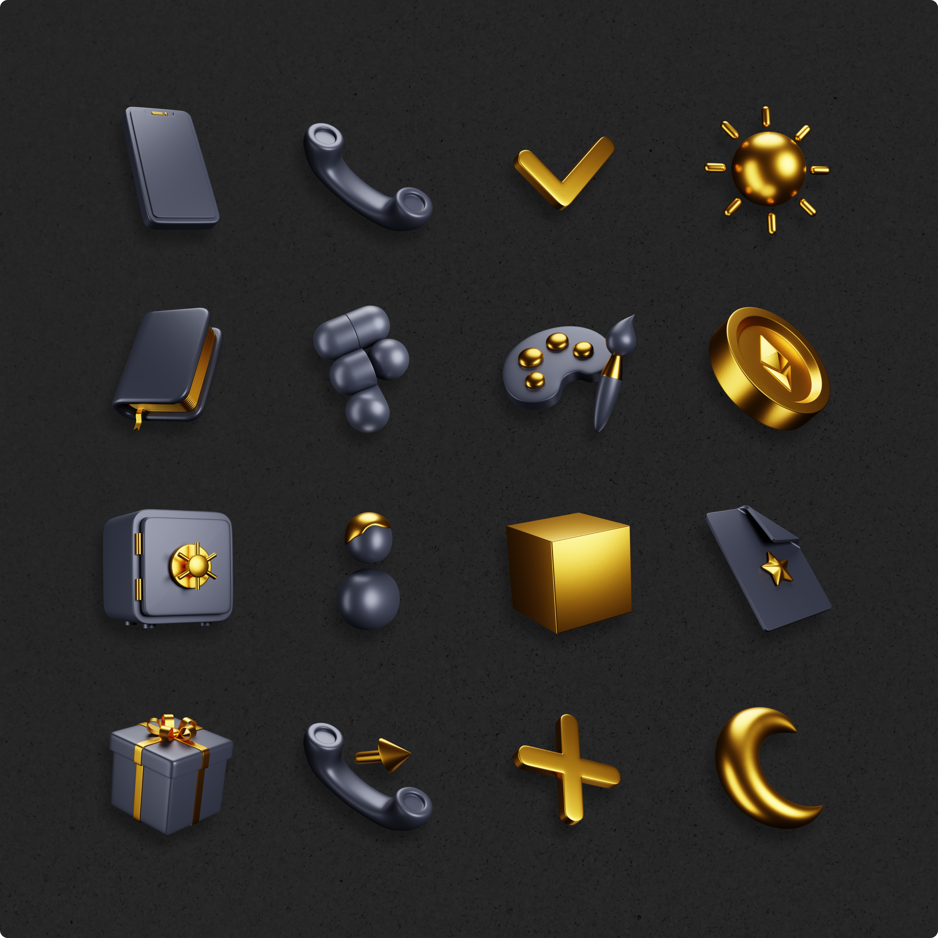 Some 3D Icons!!! 3d best of dribbble icons interactions mobile app