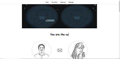 Surprise your girlfriend! commission css cute reactjs simple surprise ui web design