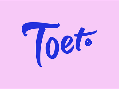 Memorable, slick and energetic. The new TOET Identity branding graphic design logo