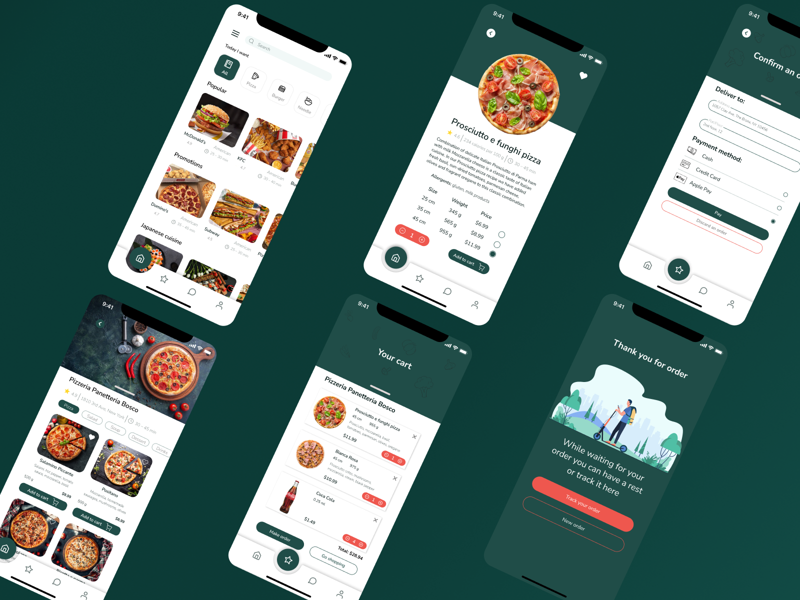 Food Delivery Mobile App Design By Mykhailo Yeskin On Dribbble 8719