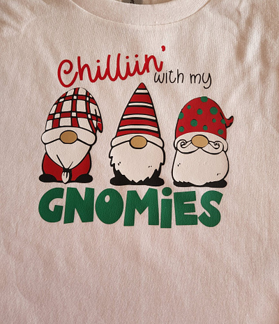 Christmas Shirt Design child christmas cute design gnomes graphic design illustration shirt design