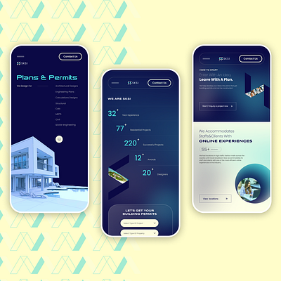 Redesigning Casestudy - Home page flow architecture branding construction creative designstudio dharsing graphic design homepage homepagelanding logo mobile new rebranding redesign responsive ui ux webdesign