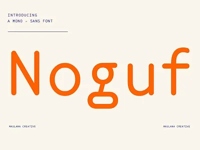 Noguf Sans Serif Display Font calligraphy display display font font font family fonts hand lettering handlettering lettering logo sans serif sans serif font sans serif typeface script serif serif font type typedesign typeface typography