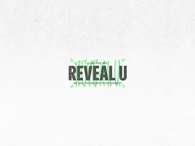 Reveal U brand branding clothes clothing clothing brand design graffiti hip hop identity logo philly streetwear tag wordmark