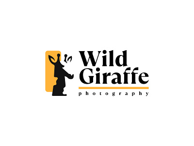 Giraffe Logo africa animal branding business design giraffe logo logo design logos photography savana simple travel vector wild