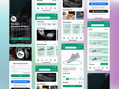 KickHUB - Sneakers Marketplace animation app app design branding design e commerce graphic design minimal minimalist mobileapp mobileapps mockup motion graphics online shoppping shoes sneaker store sneakers ui ux visual design