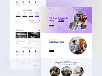 Corporate Landing Page Design. business ui corporate landing creative ui creative ux figma figma ui design figma ui ux hero banner home page home ui landing page landing page design landing page ui landing page ux ui design ui ux design ux design website design website ui website ux