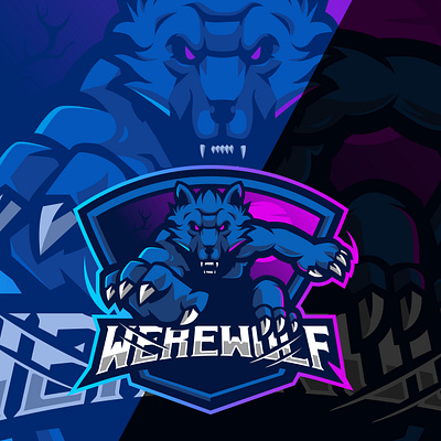 Mascot, Esports Gaming Logo 3d branding graphic design logo