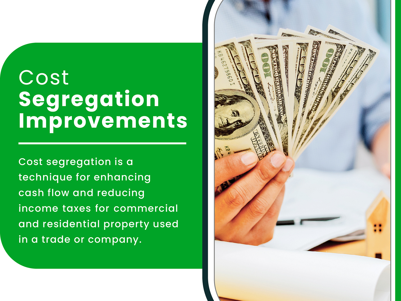 "Cost segregation improvements" by Expert costseg on Dribbble