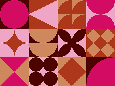 A Funky Pattern Study color graphic design illustration pattern
