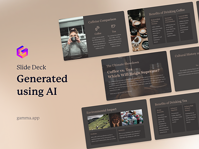 AI generated deck - AI design ai artificial intelligence branding chatgpt design graphic design layout powerpoint presentation slide slide deck typography ui