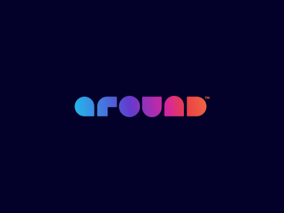 Around - Logo Animation animated logo animation branding logo logo animation motion graphics