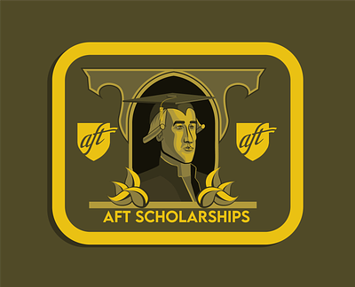 Scholarships branding color design graphic design illustration illustrator money portrait