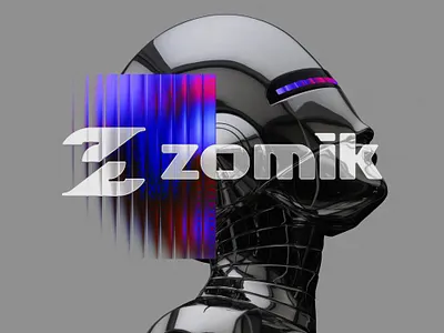 Zomik®ㅤㅤ/ Logo Design a b c d e f g h i logo app branding creative custom design geomatric j k l m n o p q r s logo logo logotype sci fi simple software tech ui unqiue vector website z logo