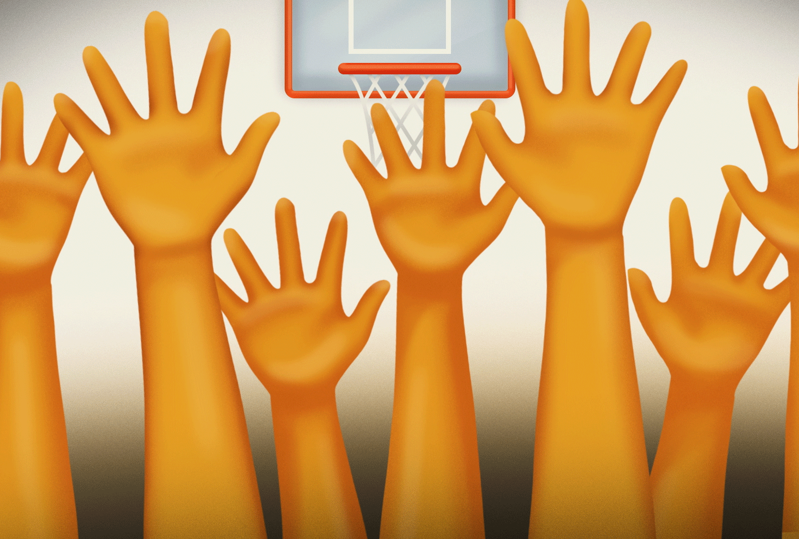 Hands, for Infuse 2d 2d animation animation basketball game hands illustration motion motion graphics