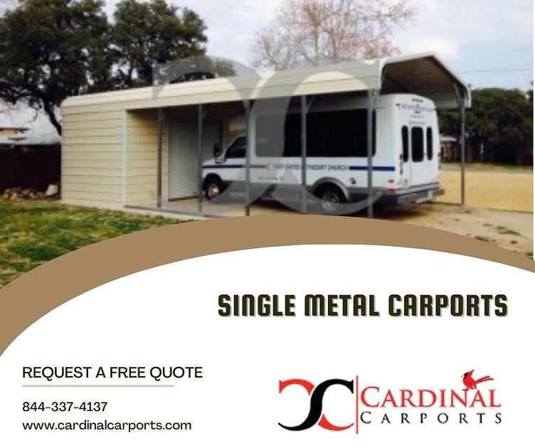 Single Metal Carports Cardinal carports by Cardinal Carports on Dribbble