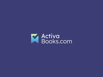 ActivaBooks - Bookmark Logo design active book book collection book logo bookmark bookmark logo books books logo bookstore check checkmark checkmark logo collect creative book logo education logo logo mark publication read symbol