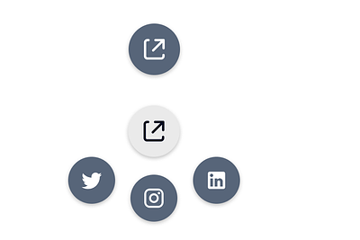 Day 010 - Social share button/icon | 100 days UI challenge 3d animation app button button design challenge daily daily 10 daily ui design design challenge icon motion graphics sns social social button social share social share button ui