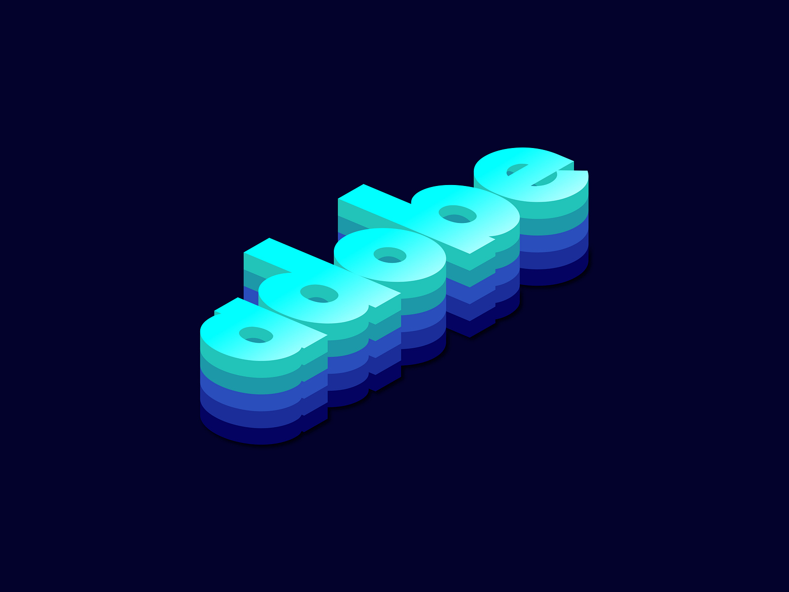 Isometric Type Text Effect In Adobe Illustrator By Ahsanul Haque On