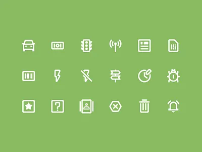 Icons - 2nd pack branding green icon svg