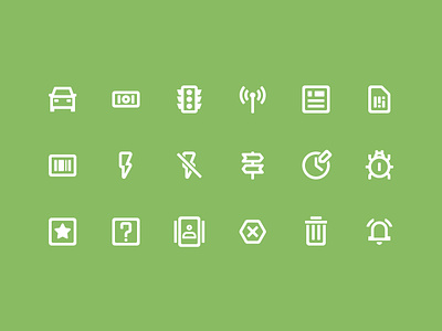 Icons - 2nd pack branding green icon svg