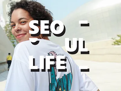 Seoul Life Guest Artist Instagram Promotion after effects animation graphic design instagram motion graphics social media typography