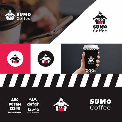 SUMO Coffee cafe coffee cup japan logo logos strength sumo taste tea tradition wrestling