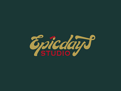 Epicdays STUDIO -Concept Logo- branding colorpallette design graphic design illustration logo typography vector