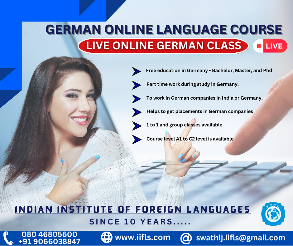 German-online-language-courses By Iifls Language Learning On Dribbble